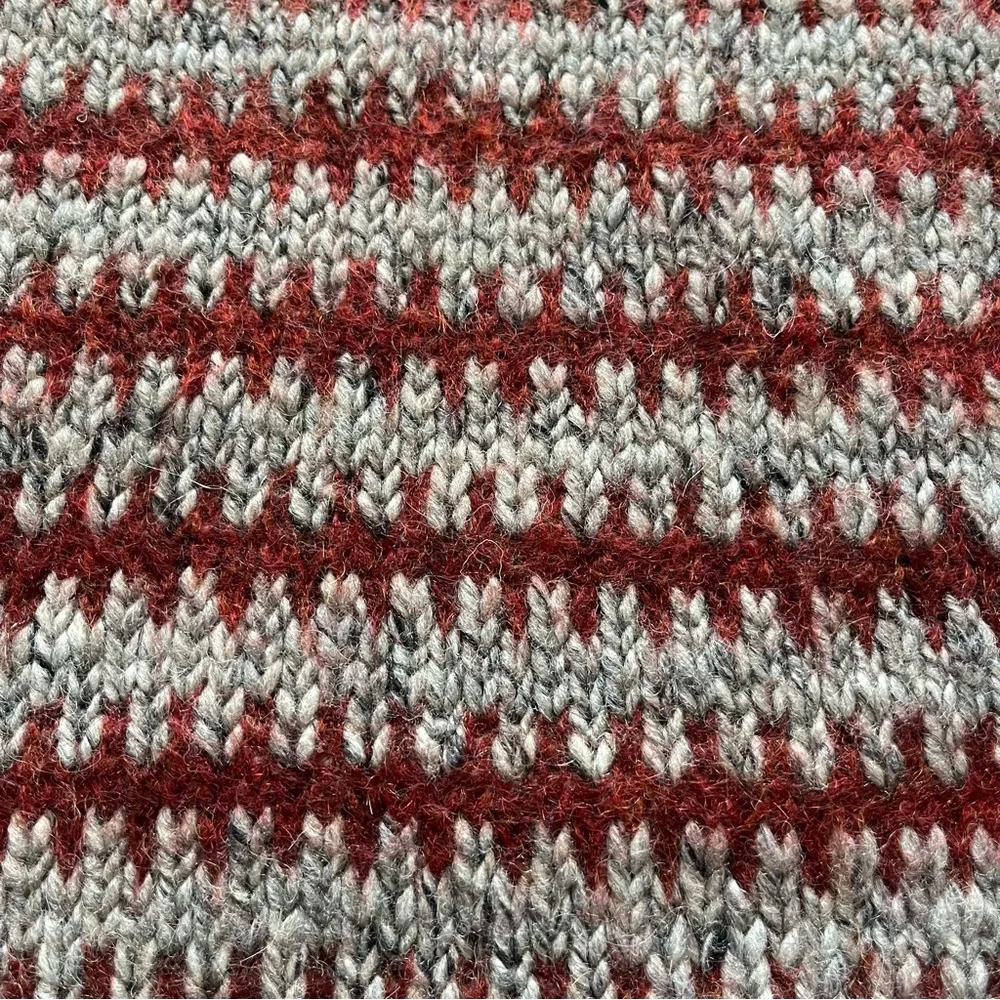 Isabel Marant rust grey mix super kid mohair blend sweater, see measurements - Picture 4 of 13